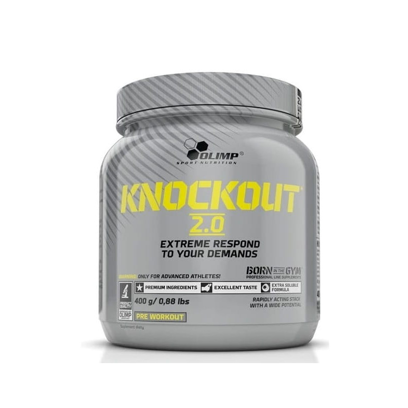 OLIMP KNOCKOUT 2.0 400g FRESH CITRUS OLIMP KNOCKOUT 2.0 400g FRESH CITRUS