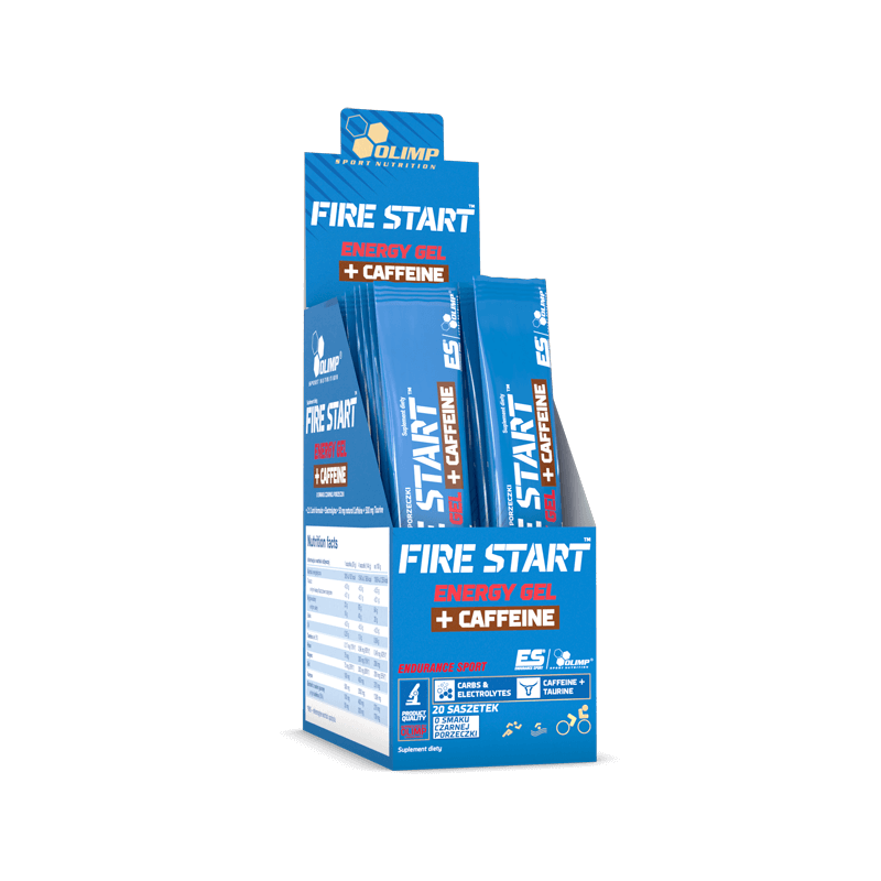 OLIMP FIRE START ENERGY GEL + CAFFENE 36 g OLIMP FIRE START ENERGY GEL + CAFFENE 36 g
