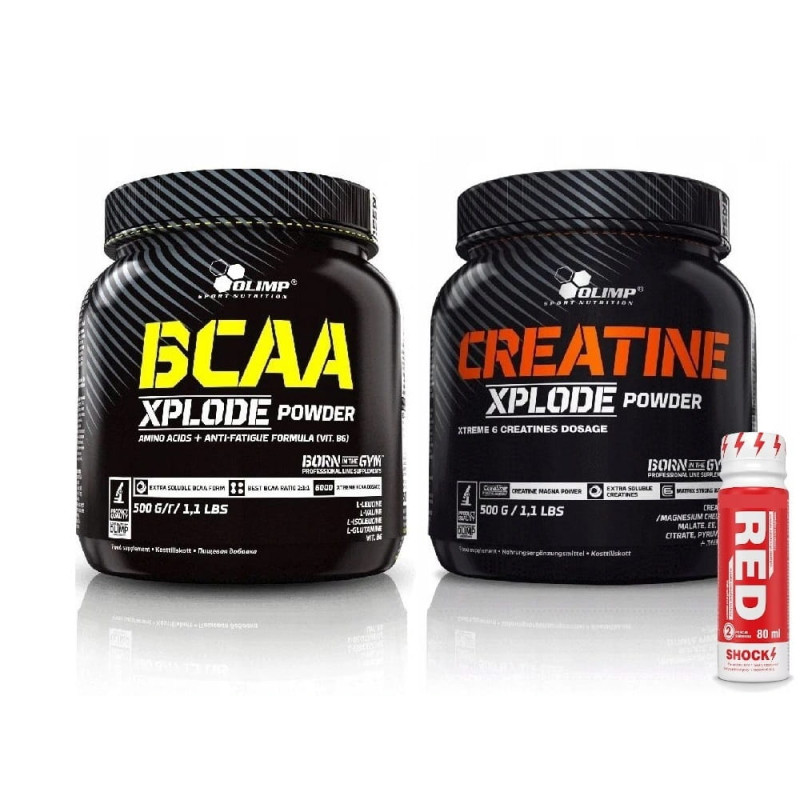 BCAA 500G + CREATINE XPLODE 500G