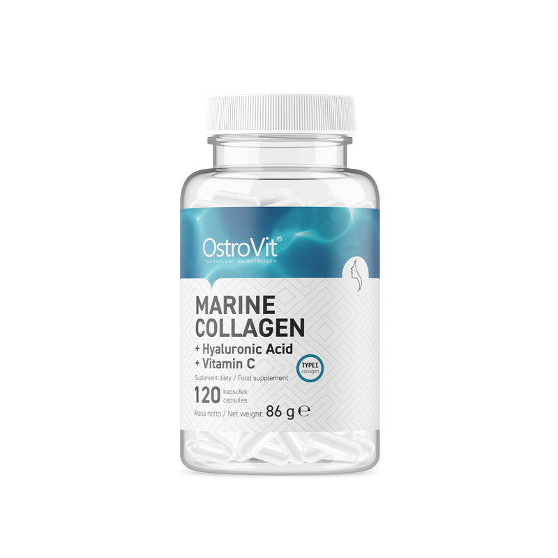 OstroVit Marine Collagen + Hyaluronic Acid + Vitamin C OstroVit Marine Collagen + Hyaluronic Acid + Vitamin C
