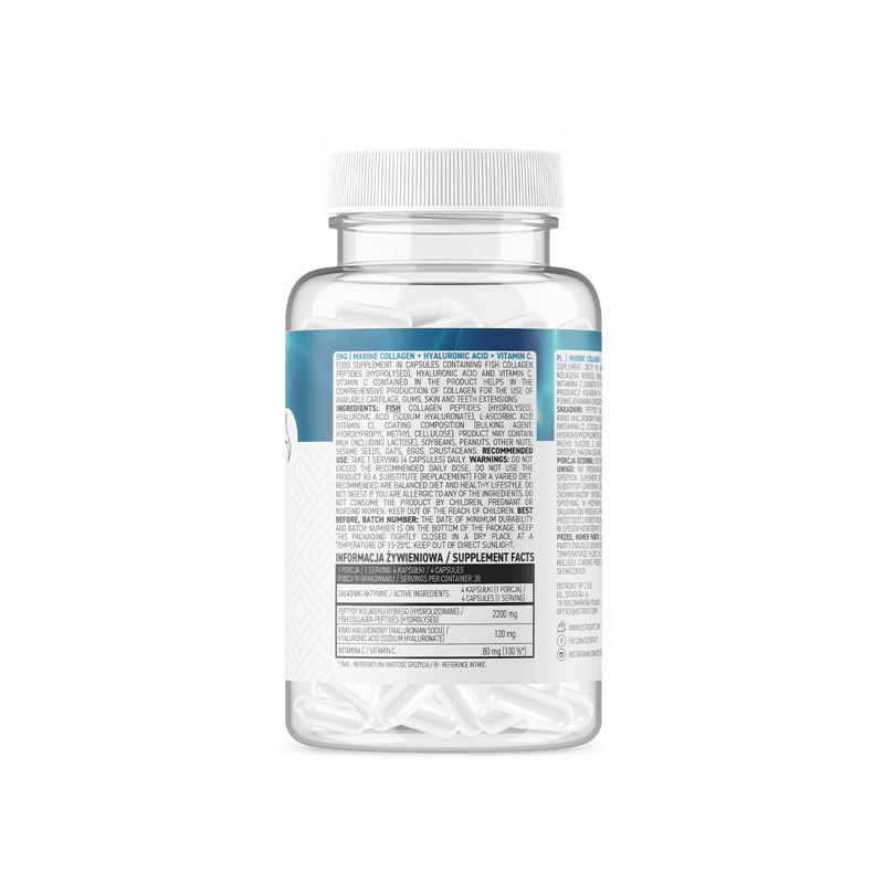 OstroVit Marine Collagen + Hyaluronic Acid + Vitamin C OstroVit Marine Collagen + Hyaluronic Acid + Vitamin C