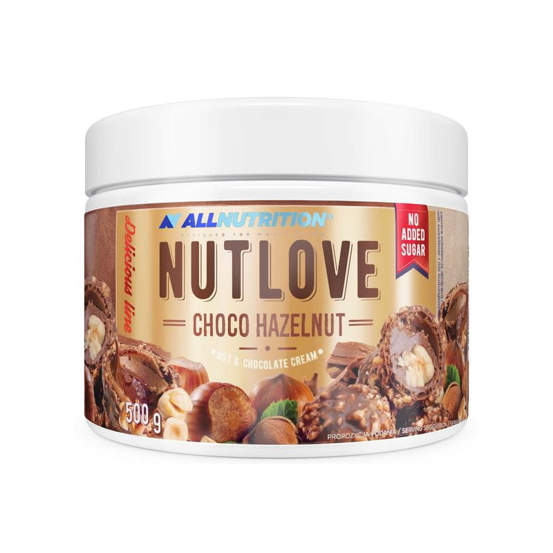 ALLNUTRITION NUTLOVE CHOCO HAZELNUT 500g ALLNUTRITION NUTLOVE CHOCO HAZELNUT 500g