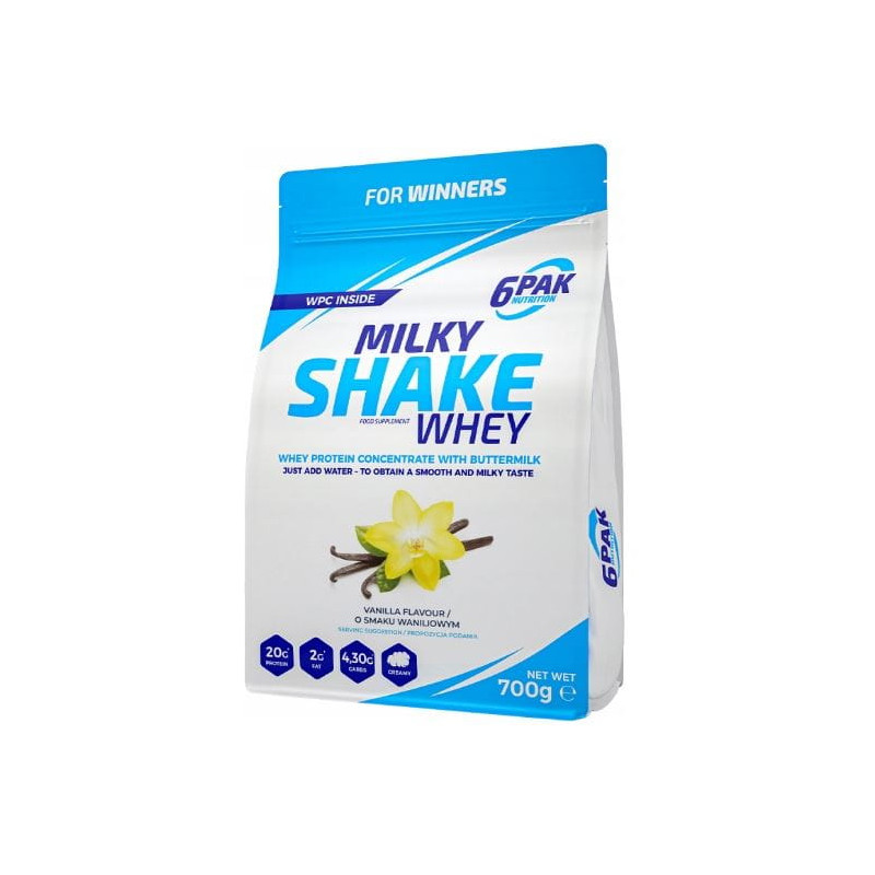 6PAK NUTRITION MILKY SHAKE WHEY 700g 6PAK NUTRITION MILKY SHAKE WHEY 700g