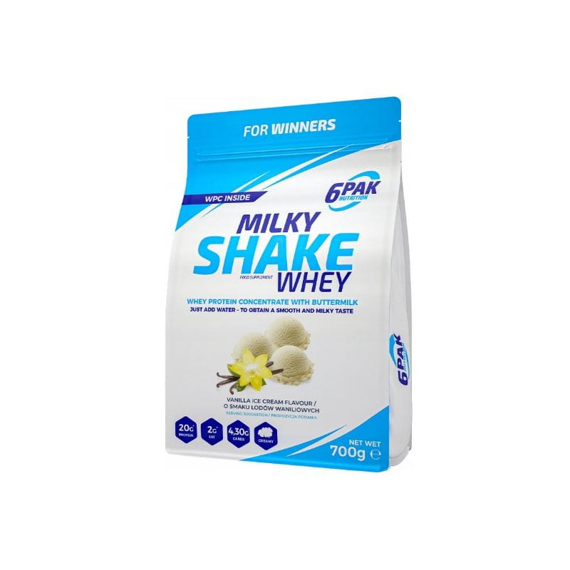 6PAK NUTRITION MILKY SHAKE WHEY 700g 6PAK NUTRITION MILKY SHAKE WHEY 700g