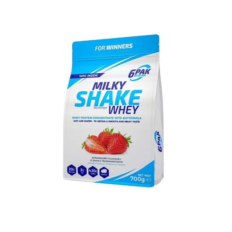 6PAK NUTRITION MILKY SHAKE WHEY 700g 6PAK NUTRITION MILKY SHAKE WHEY 700g