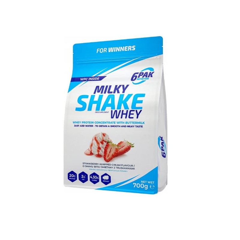 6PAK NUTRITION MILKY SHAKE WHEY 700g 6PAK NUTRITION MILKY SHAKE WHEY 700g