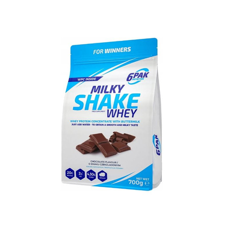 6PAK NUTRITION MILKY SHAKE WHEY 700g 6PAK NUTRITION MILKY SHAKE WHEY 700g