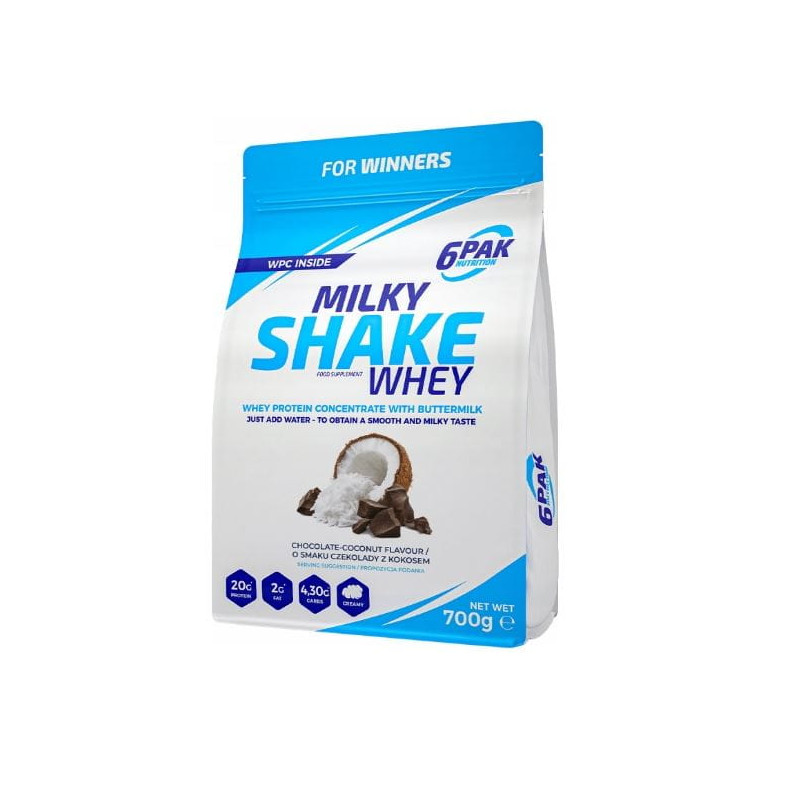 6PAK NUTRITION MILKY SHAKE WHEY 700g 6PAK NUTRITION MILKY SHAKE WHEY 700g