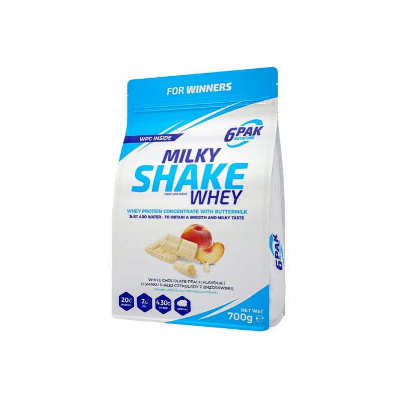 6PAK NUTRITION MILKY SHAKE WHEY 700g 6PAK NUTRITION MILKY SHAKE WHEY 700g