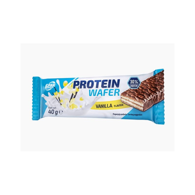 6PAK NUTRITION PROTEIN WAFER 40g 6PAK NUTRITION PROTEIN WAFER 40g
