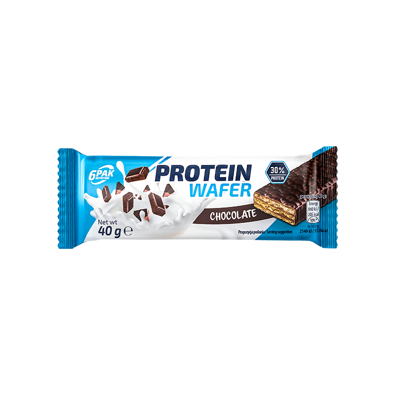 6PAK NUTRITION PROTEIN WAFER 40g 6PAK NUTRITION PROTEIN WAFER 40g