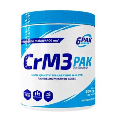 6PAK NUTRITION CrM3 PAK 500g