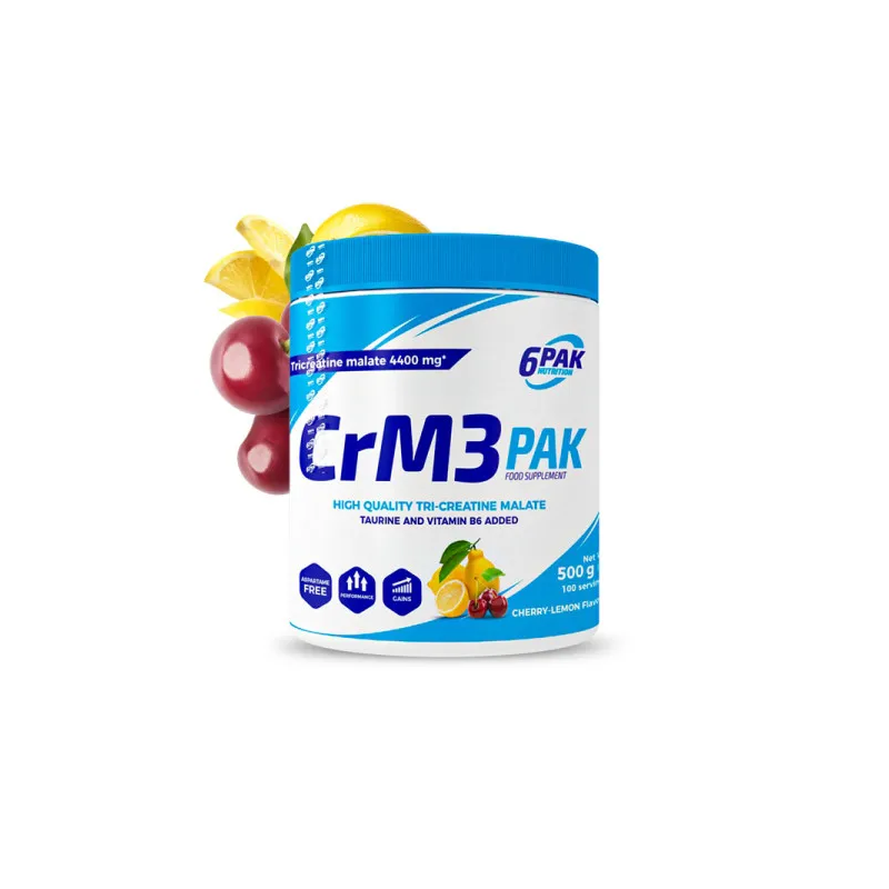 6PAK NUTRITION CrM3 PAK 500g 6PAK NUTRITION CrM3 PAK 500g