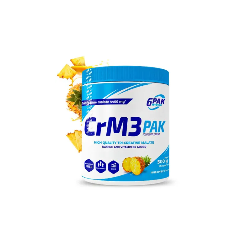 6PAK NUTRITION CrM3 PAK 500g 6PAK NUTRITION CrM3 PAK 500g