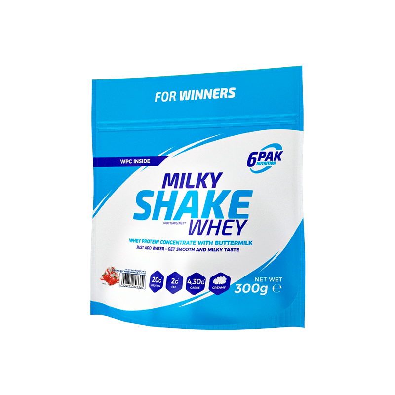 6PAK NUTRITION MILKY SHAKE WHEY 300g 6PAK NUTRITION MILKY SHAKE WHEY 300g