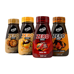 6PAK NUTRITION ZERO SYROUP 500ml