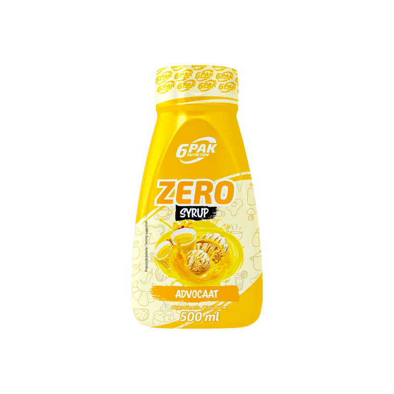 6PAK NUTRITION ZERO SYROUP 500ml 6PAK NUTRITION ZERO SYROUP 500ml