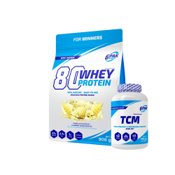 ZESTAW 6PAK WHEY PROTREIN 908g + 6PAK TCM 120 TAB