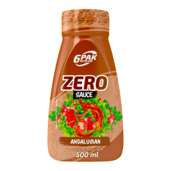 6PAK NUTRITION ZERO SAUCE ANDALUSIAN 500ml