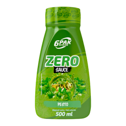 6PAK NUTRITION ZERO SAUCE PESTO 500ml