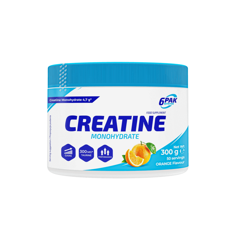 6PAK Nutrition Creatine Monohydrate 300g Kreatyna 6PAK Nutrition Creatine Monohydrate 300g Kreatyna