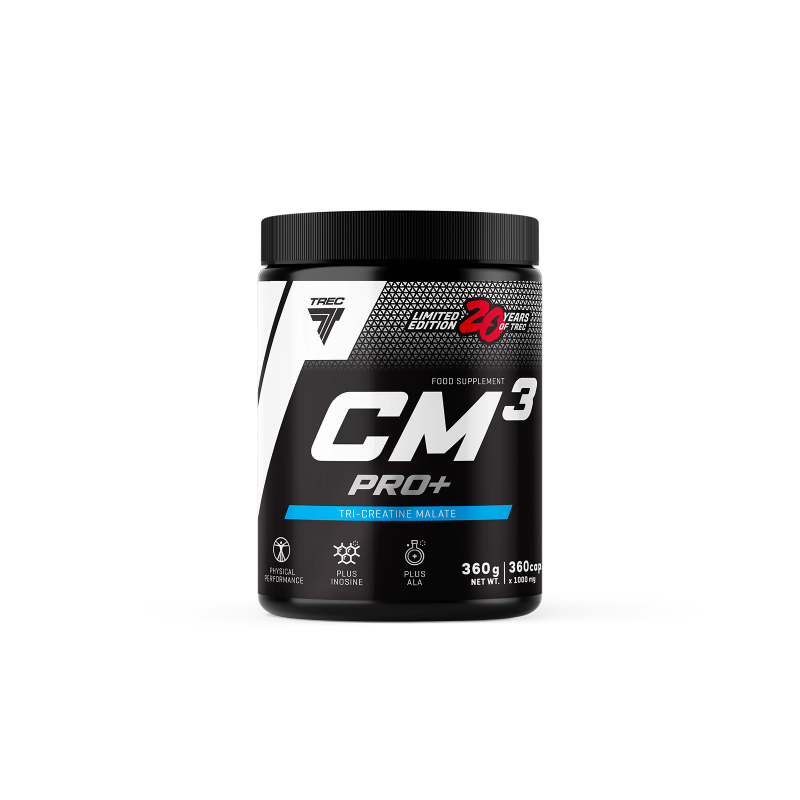 Trec CM3 PRO+ Jabłczan trikreatyny Trec CM3 PRO+ Jabłczan trikreatyny