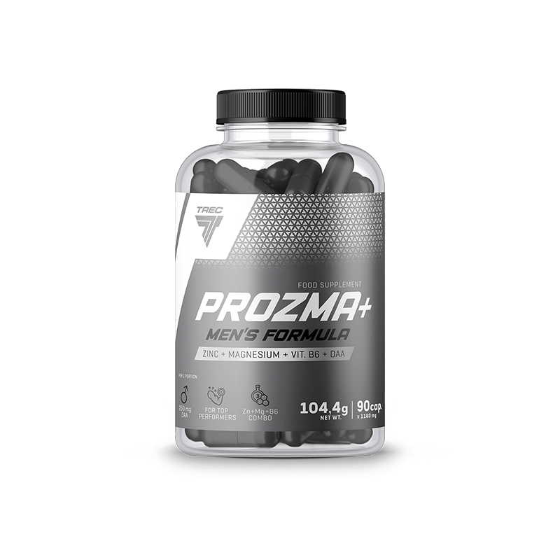 TREC PROZMA+ 90 ZMA MAGNEZ CYNK B6 DAA TESTOSTERON TREC PROZMA+ 90 ZMA MAGNEZ CYNK B6 DAA TESTOSTERON