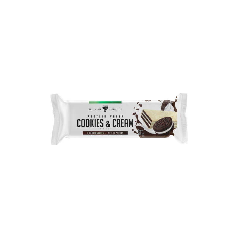 TREC PROTEIN WAFER COOKIE&CREAM TREC PROTEIN WAFER COOKIE&CREAM