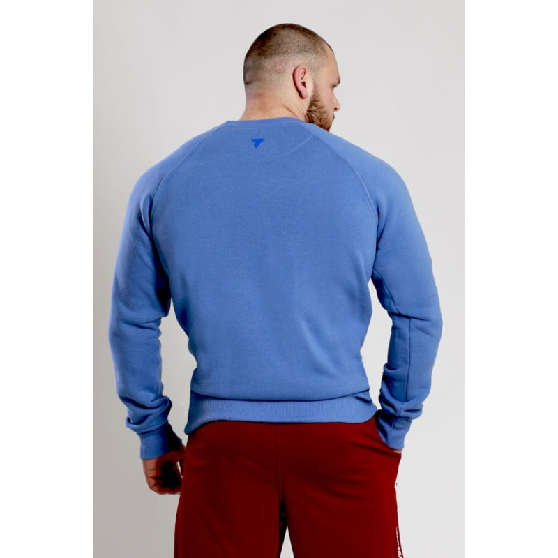 Trec Męska Bluza SWEATSHIRT 008 - DARK-BLUE Trec Męska Bluza SWEATSHIRT 008 - DARK-BLUE