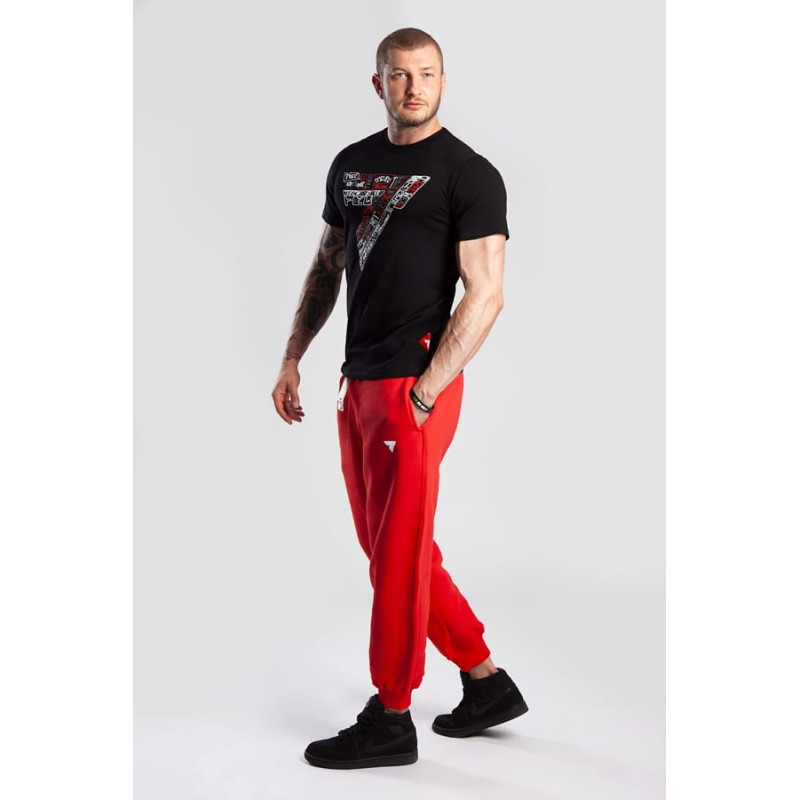 TREC WEAR SPODNIE DRESOWE PANTS RED TREC WEAR SPODNIE DRESOWE PANTS RED