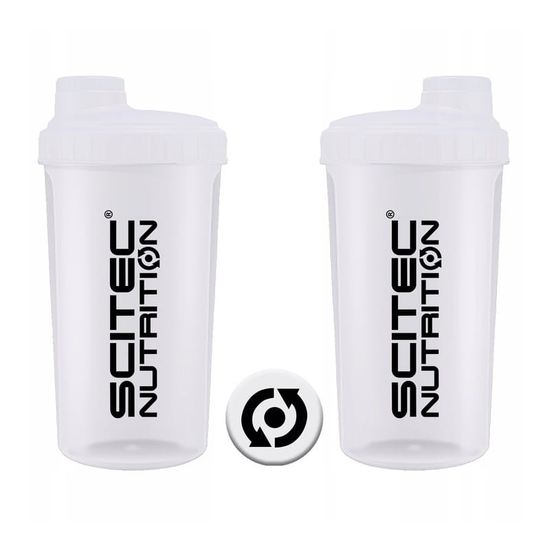Scitec Nutrition Shaker 700ml WHITE
