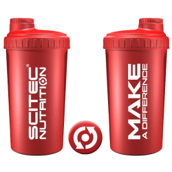 Scitec Nutrition Shaker 700ml MAKE A DIFFERENCE