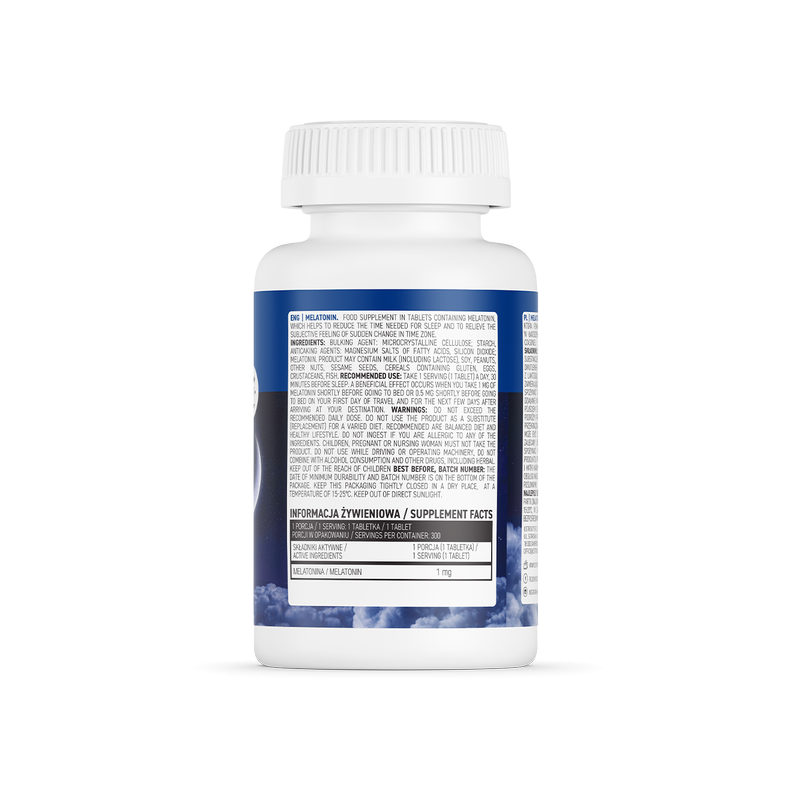 Ostrovit Melatonina 300tabs Mocny Zdrowy Sen Ostrovit Melatonina 300tabs Mocny Zdrowy Sen