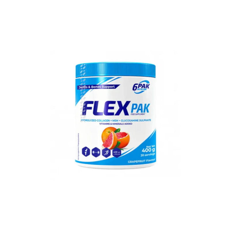 6PAK FLEX PAK 400g 6PAK FLEX PAK 400g