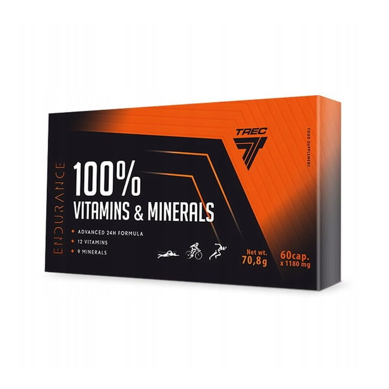 TREC  ENDURANCE 100% VITAMINS & MINERALS
