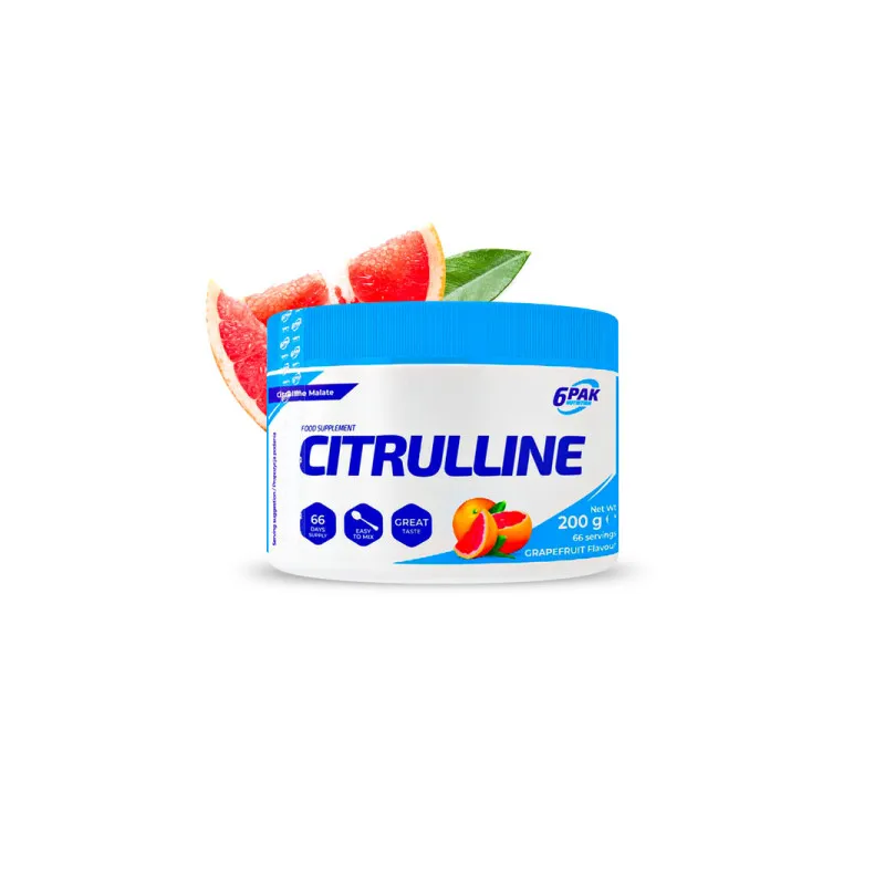 6PAK CITRULLINE MALATE 200g 6PAK CITRULLINE MALATE 200g