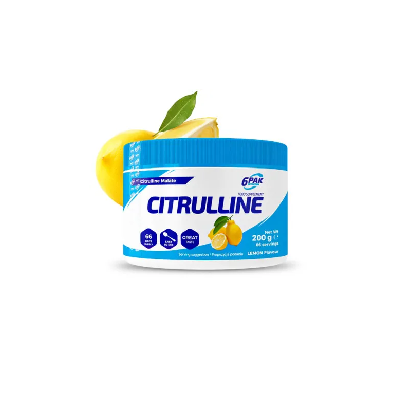 6PAK CITRULLINE MALATE 200g 6PAK CITRULLINE MALATE 200g