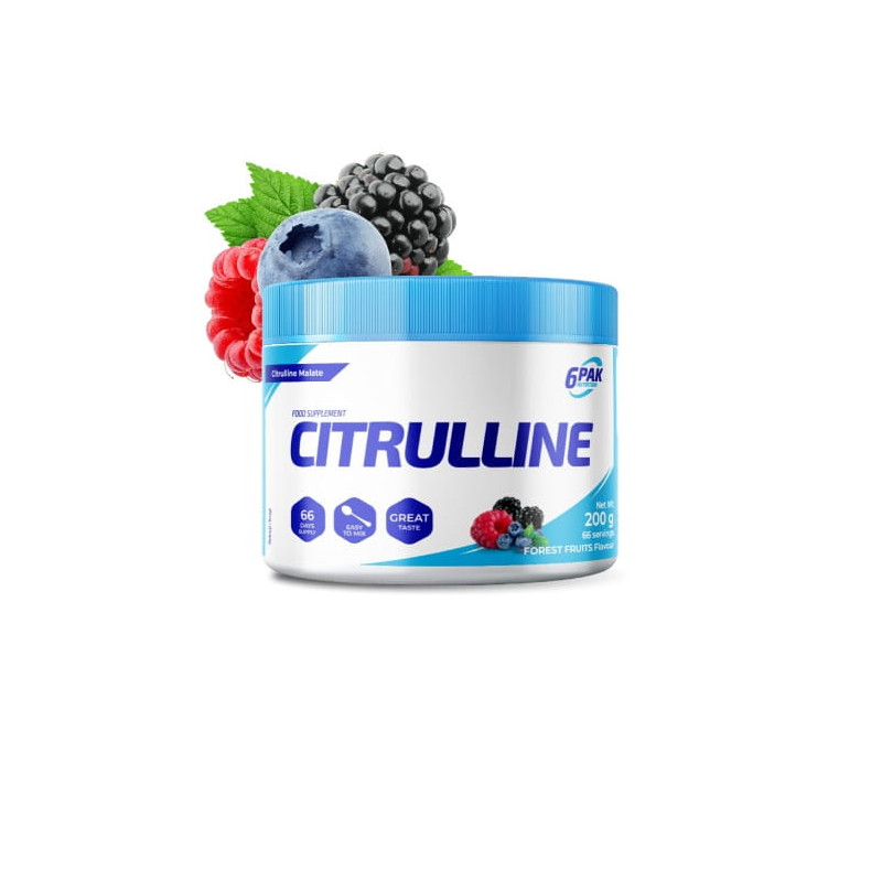 6PAK CITRULLINE MALATE 200g 6PAK CITRULLINE MALATE 200g