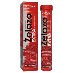 ACTIVLAB ŻELAZO EXTRA 20 TABLETEK MUSUJĄCYCH