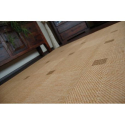 DYWAN SZNURKOWY SIZAL FLOORLUX 20079 mais / coffeee 80x150cm