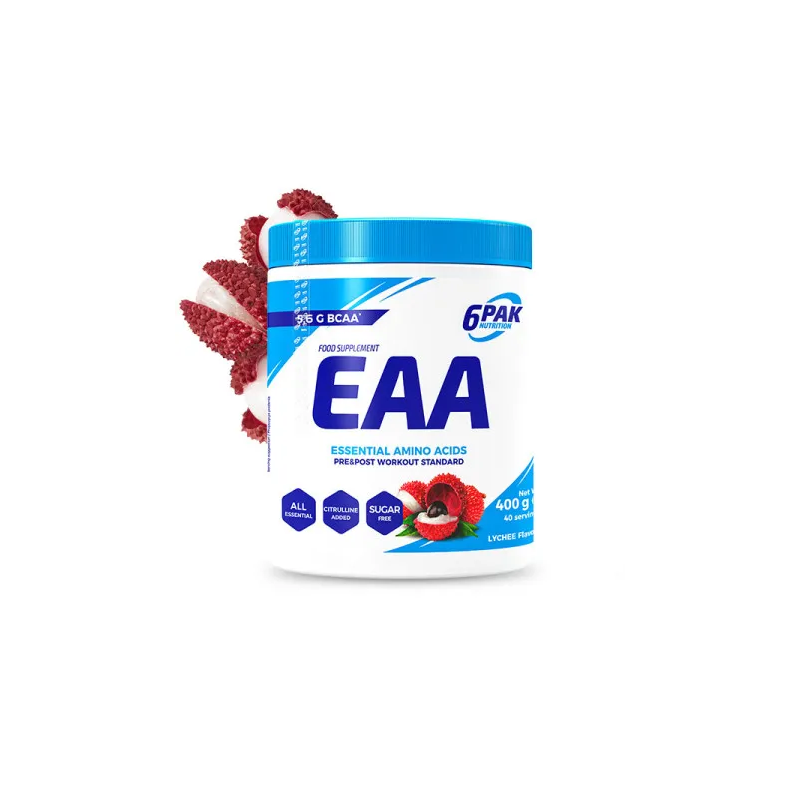 6PAK AMINOKWASY EAA 400g 6PAK AMINOKWASY EAA 400g
