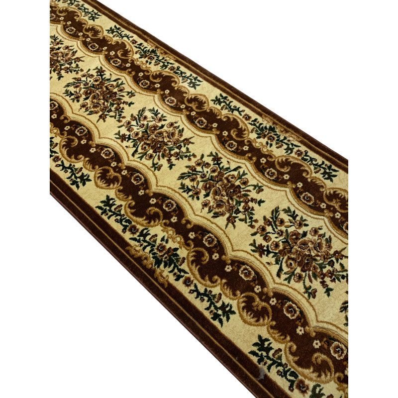 Chodnik Dywanowy PRESTIGE Klasyczny Kwiaty 100cm