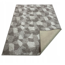 Dywan 200x300 CAMEL BEŻ 3D DO SALONU SYPIALNI