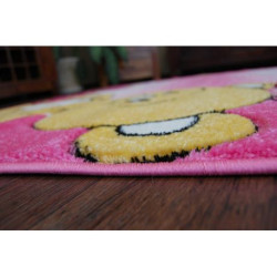 Dywan dziecięcy HAPPY C210 różowy Miś 280x370cm Dywan dziecięcy HAPPY C210 różowy Miś 280x370cm