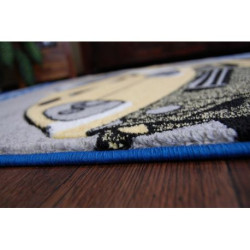 Dywan dziecięcy HAPPY C222 szary Auto 280x370cm