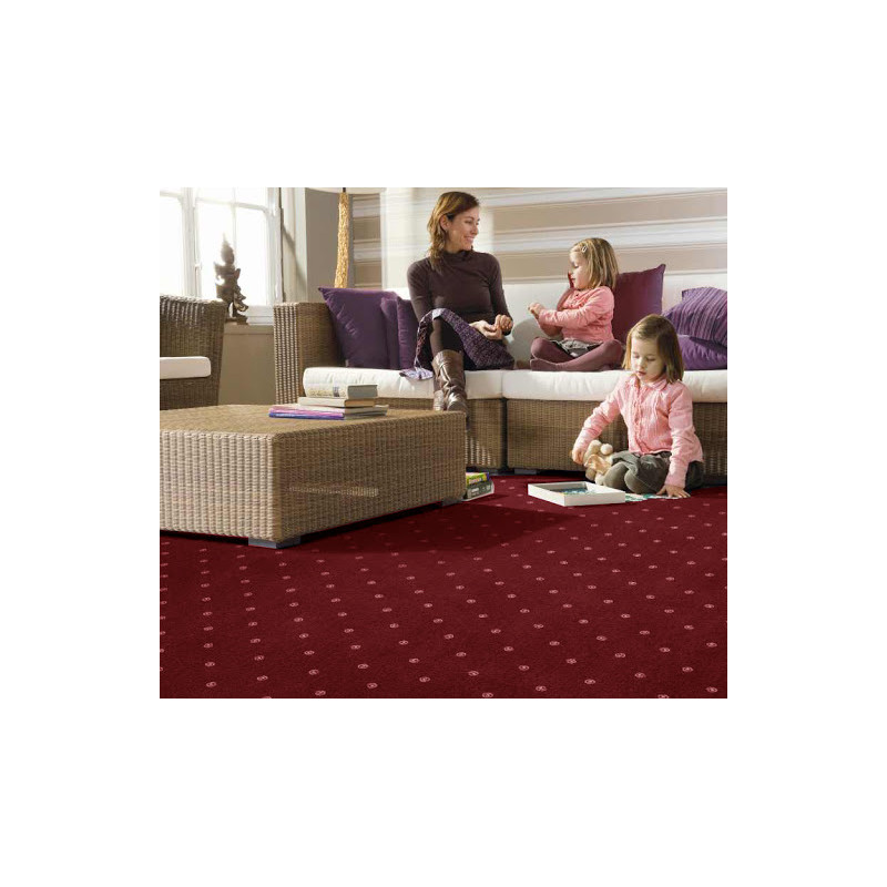 Wykładzina CHIC BORDO PROMOCJA 131x180cm OBIEKTOWA