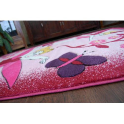 Dywan dziecięcy HAPPY C224 różowy Wróżka 240x330cm