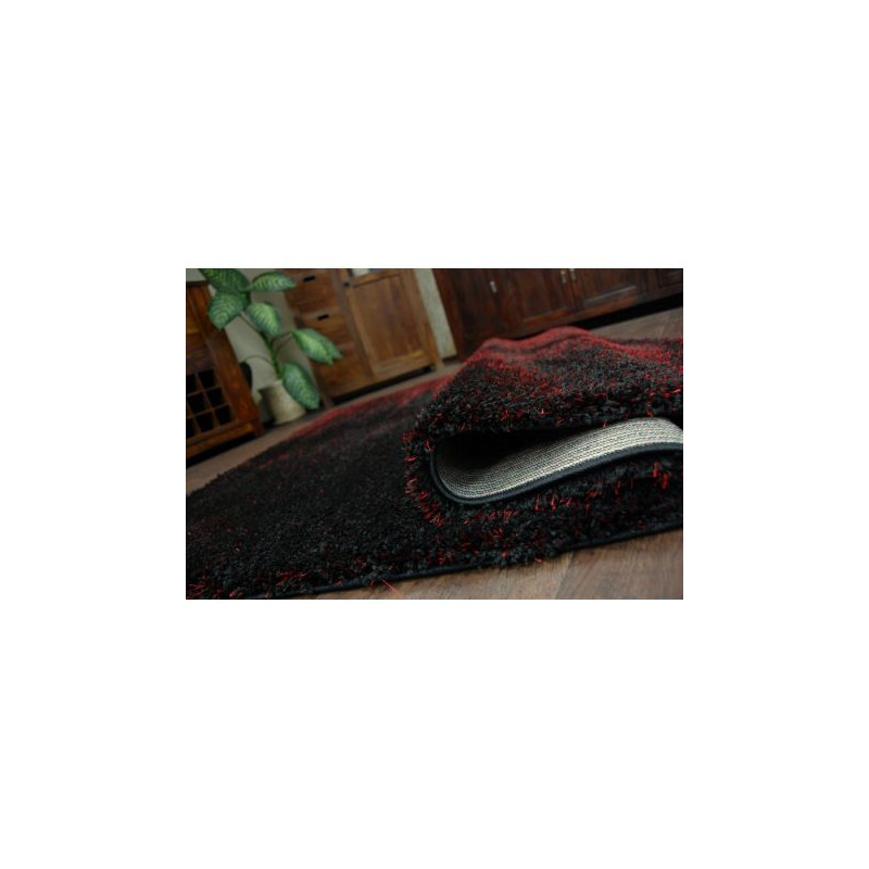 Dywan SHAGGY NARIN P901 black red 200x290cm