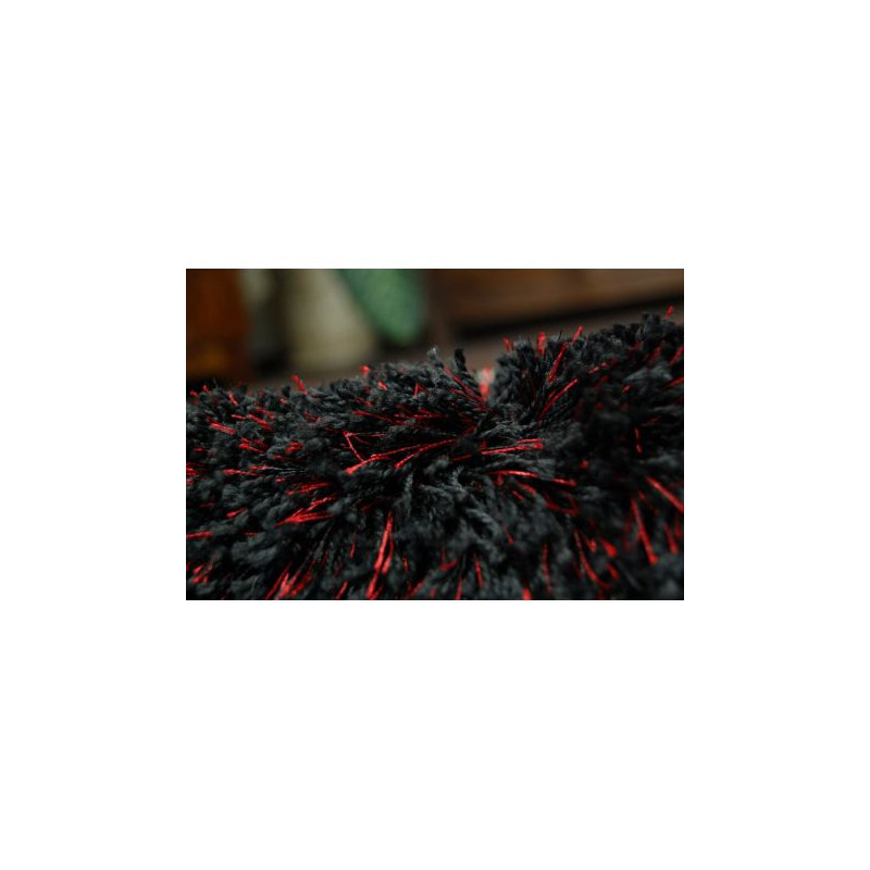 Dywan SHAGGY NARIN P901 black red 200x290cm