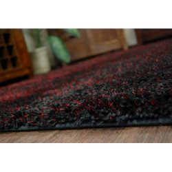 Dywan SHAGGY NARIN P901 black red 200x290cm
